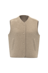 Colete em Sherpa de Senhora-Areia Molhada-XS-RAG-Tailors-Fardas-e-Uniformes-Vestuario-Pro