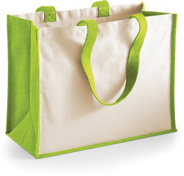 Saco de Compras Clássico em Juta-Verde Maçã-Único-RAG-Tailors-Fardas-e-Uniformes-Vestuario-Pro