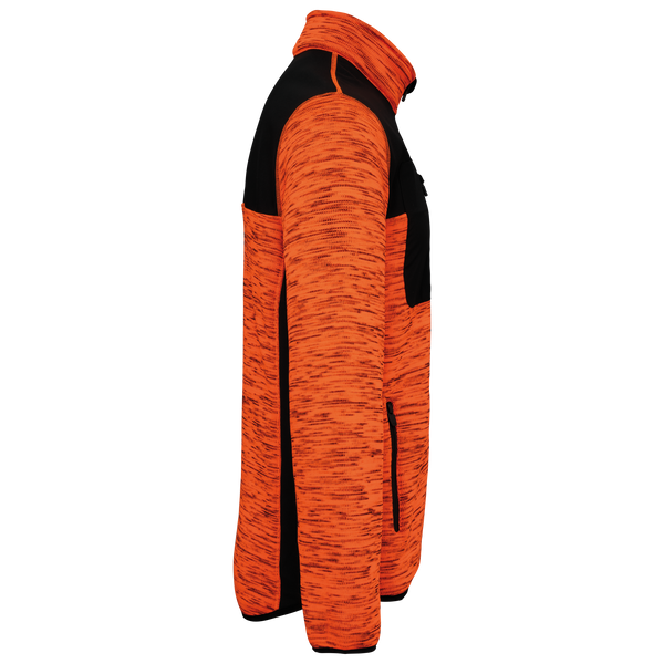Laranja Fluorescente Mesclado / Preto