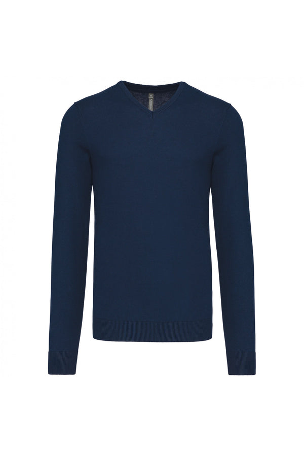 PULLOVER Genebra Homem decote em V-Azul Marinho-S-RAG-Tailors-Fardas-e-Uniformes-Vestuario-Pro