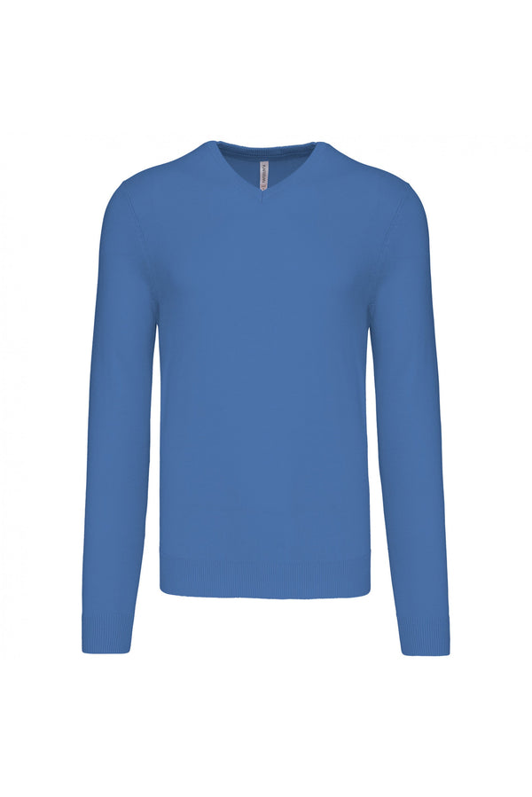PULLOVER Genebra Homem decote em V-Light Royal Azul-S-RAG-Tailors-Fardas-e-Uniformes-Vestuario-Pro