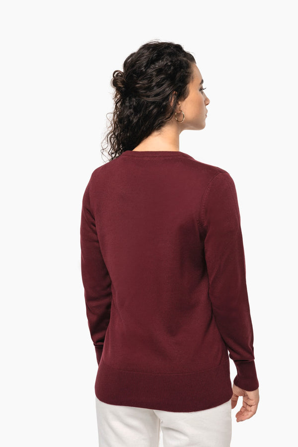 PULLOVER Genebra de Senhora decote em V-RAG-Tailors-Fardas-e-Uniformes-Vestuario-Pro