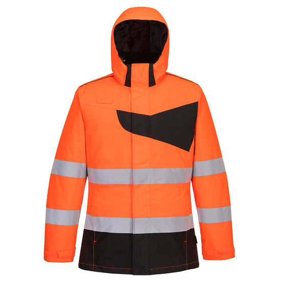PW2 Casaco de Inverno Alta Visibilidade-Laranja/Preto-S-RAG-Tailors-Fardas-e-Uniformes-Vestuario-Pro