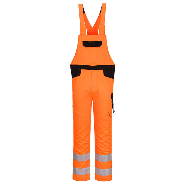 PW2 Hi-Vis Jardineira-Laranja/Preto-L-RAG-Tailors-Fardas-e-Uniformes-Vestuario-Pro