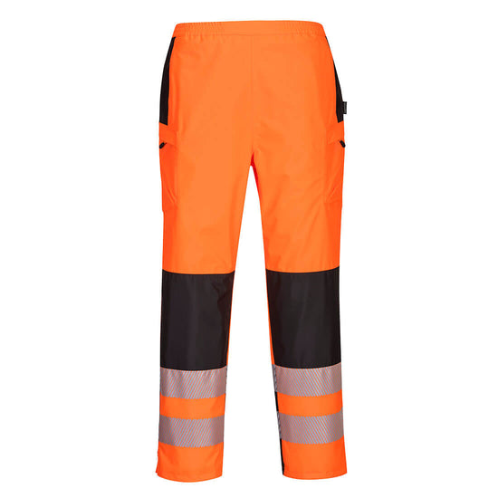 PW3 Hi-Vis Calça senhora de chuva-Laranja/Preto-XS-RAG-Tailors-Fardas-e-Uniformes-Vestuario-Pro