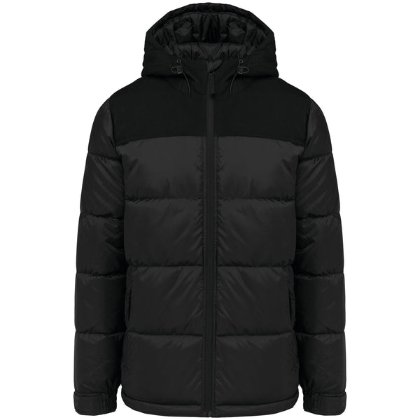 Parka Acolchoada Bicolor Unisexo-Preto-XS-RAG-Tailors-Fardas-e-Uniformes-Vestuario-Pro