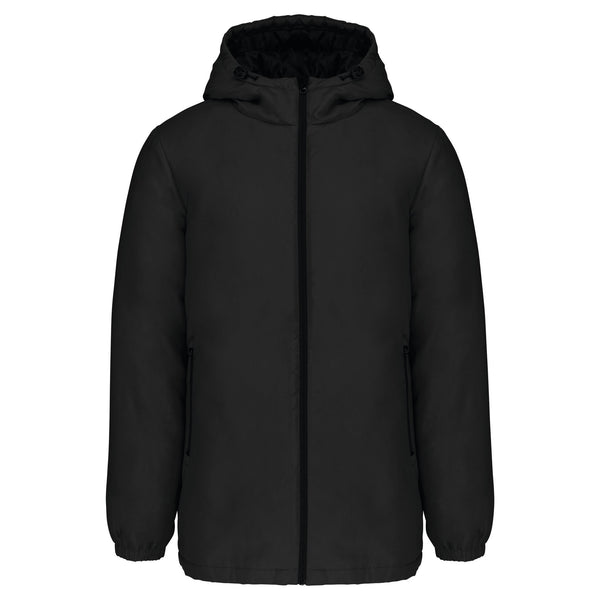 Parka com capuz de material reciclado unisex-Black-XS-RAG-Tailors-Fardas-e-Uniformes-Vestuario-Pro
