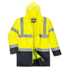Parka de Alta Visibilidade Bicolor 5 em 1-Amarelo/preto-S-RAG-Tailors-Fardas-e-Uniformes-Vestuario-Pro
