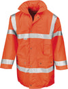 Parka de segurança de alta visibilidade-Safety Laranja-S-RAG-Tailors-Fardas-e-Uniformes-Vestuario-Pro