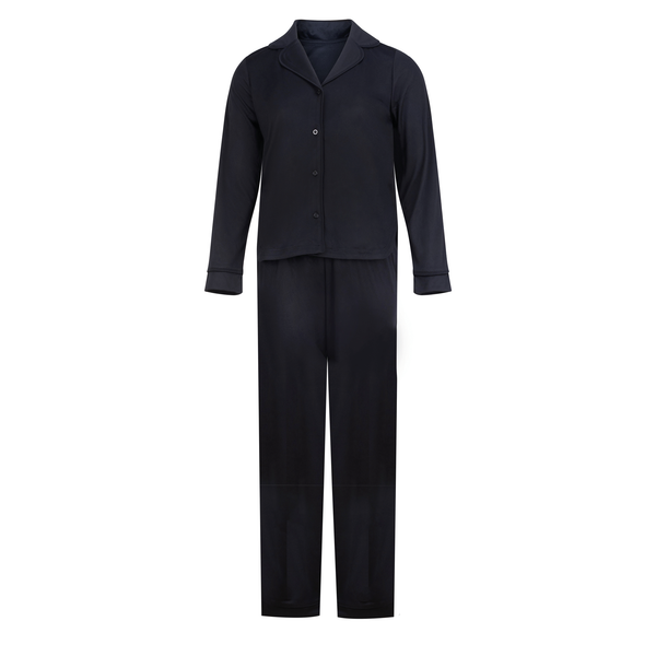 Pijama Supersoft de Senhora-Preto-XS-RAG-Tailors-Fardas-e-Uniformes-Vestuario-Pro