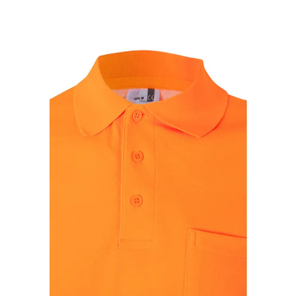 Polo Algodão m\curta Alta Visibilidade-RAG-Tailors-Fardas-e-Uniformes-Vestuario-Pro