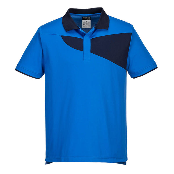Polo Alta visibilidade PW2 S/S-Royal/Marinho-S-RAG-Tailors-Fardas-e-Uniformes-Vestuario-Pro