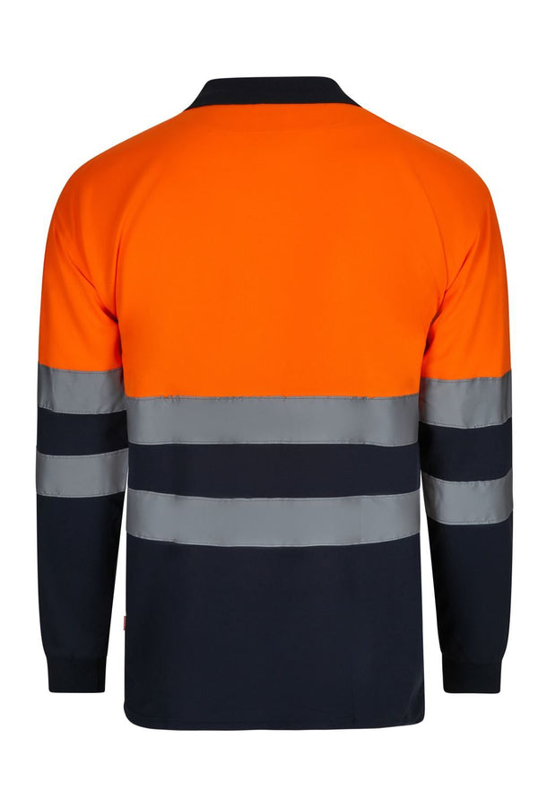 Polo Bicolor Alta Visibilidade-RAG-Tailors-Fardas-e-Uniformes-Vestuario-Pro
