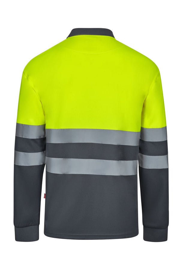 Polo Bicolor Alta Visibilidade-RAG-Tailors-Fardas-e-Uniformes-Vestuario-Pro