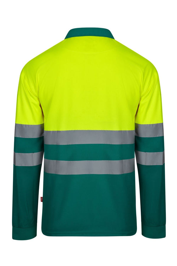 Polo Bicolor Alta Visibilidade-RAG-Tailors-Fardas-e-Uniformes-Vestuario-Pro