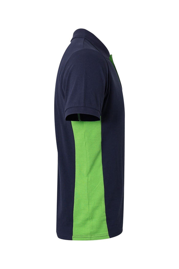Polo Bicolor de Manga Curta-RAG-Tailors-Fardas-e-Uniformes-Vestuario-Pro