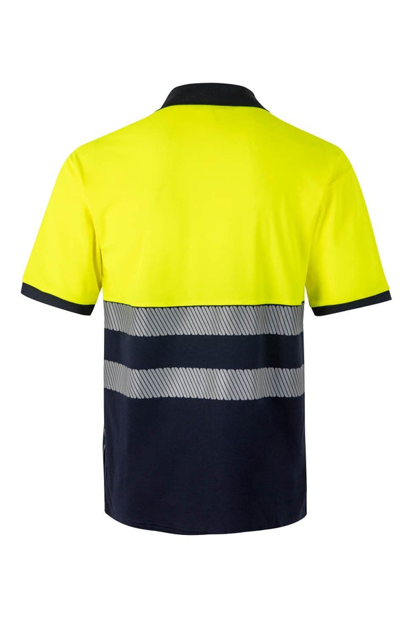 Polo Bicolor m\curta Alta Visibilidade-RAG-Tailors-Fardas-e-Uniformes-Vestuario-Pro
