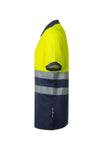 Polo Bicolor m\curta Alta Visibilidade-RAG-Tailors-Fardas-e-Uniformes-Vestuario-Pro