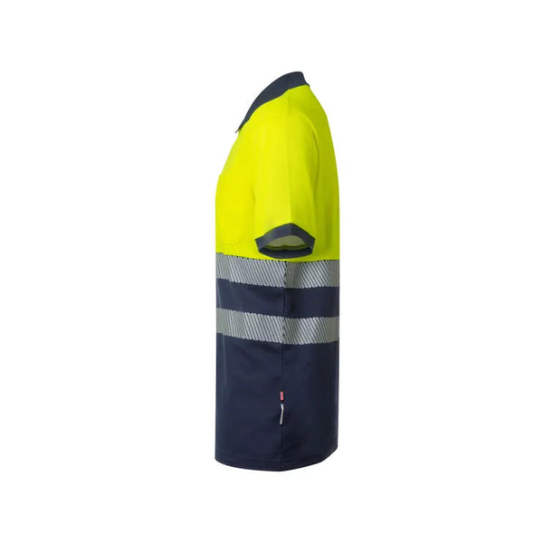 Polo Bicolor m\curta Alta Visibilidade-RAG-Tailors-Fardas-e-Uniformes-Vestuario-Pro