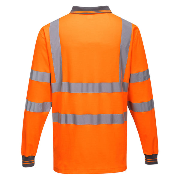 Polo Cotton Comfort de Manga Comprida-RAG-Tailors-Fardas-e-Uniformes-Vestuario-Pro