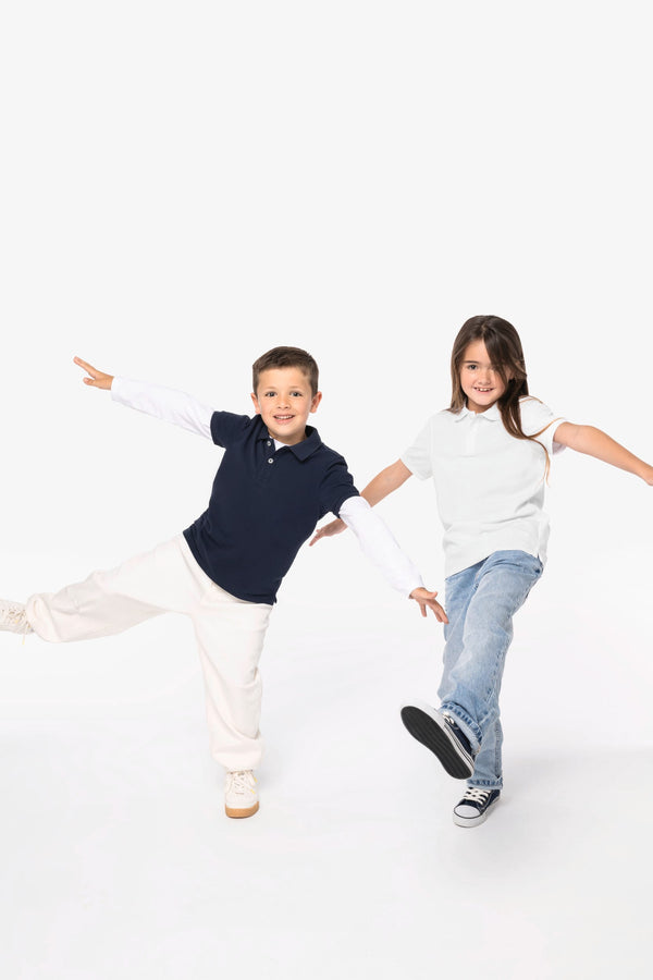 Polo Criança Eco-responsável em Malha Piqué-RAG-Tailors-Fardas-e-Uniformes-Vestuario-Pro
