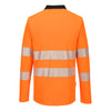 Polo DX4 - Alta Visibilidade Manga Comprida-RAG-Tailors-Fardas-e-Uniformes-Vestuario-Pro