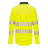 Polo DX4 - Alta Visibilidade Manga Comprida-RAG-Tailors-Fardas-e-Uniformes-Vestuario-Pro