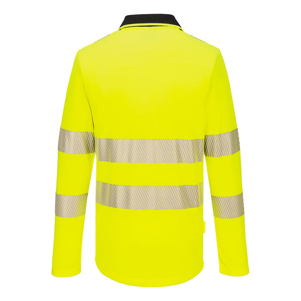 Polo DX4 - Alta Visibilidade Manga Comprida-RAG-Tailors-Fardas-e-Uniformes-Vestuario-Pro