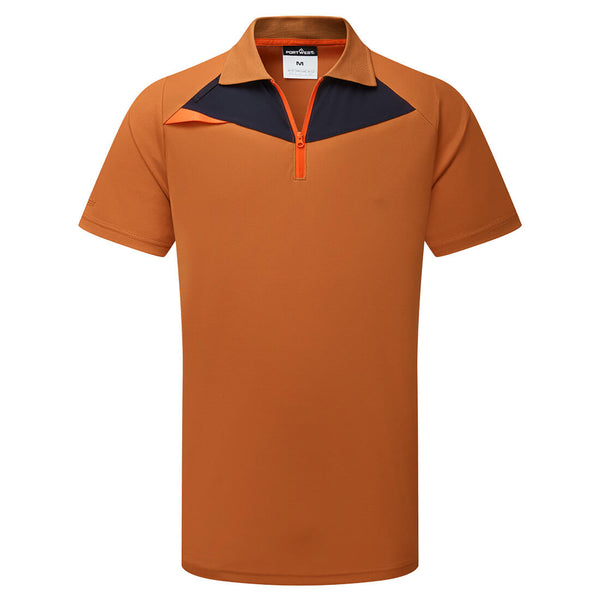 Polo DX4 de Manga Curta-Ferrugem-S-RAG-Tailors-Fardas-e-Uniformes-Vestuario-Pro