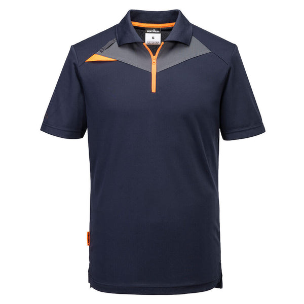 Polo DX4 de Manga Curta-Marinho-S-RAG-Tailors-Fardas-e-Uniformes-Vestuario-Pro