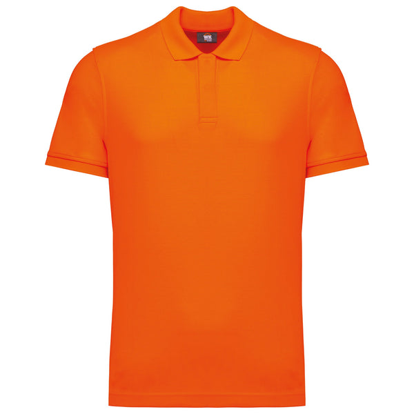 Polo Eco Alta-Visibilidade Unisexo-Laranja Fluor-XS-RAG-Tailors-Fardas-e-Uniformes-Vestuario-Pro