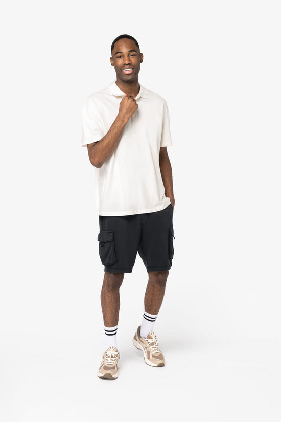 Polo Eco-Responsável em Malha Piqué com Ombros Descaídos Homem-RAG-Tailors-Fardas-e-Uniformes-Vestuario-Pro