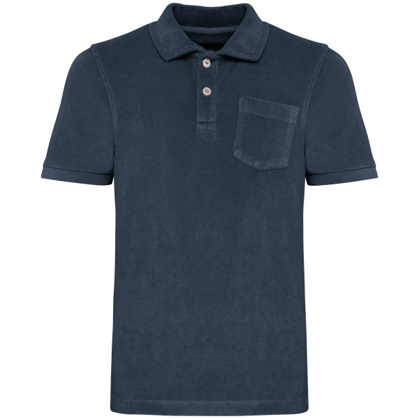 Polo Eco-Responsável em Malha Turca de Criança-Azul Marinho-4/6 Anos-RAG-Tailors-Fardas-e-Uniformes-Vestuario-Pro