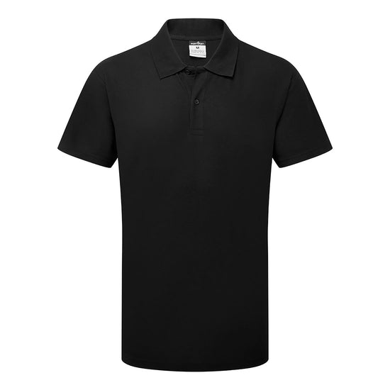 Pólo Essential de Manga Curta-Preto-XS-RAG-Tailors-Fardas-e-Uniformes-Vestuario-Pro