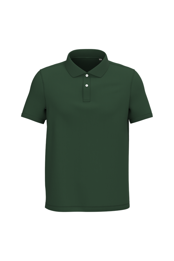 Polo Homem Albuquerque 100% algodão biológico 220 g/m²-Forest Green-L-RAG-Tailors-Fardas-e-Uniformes-Vestuario-Pro