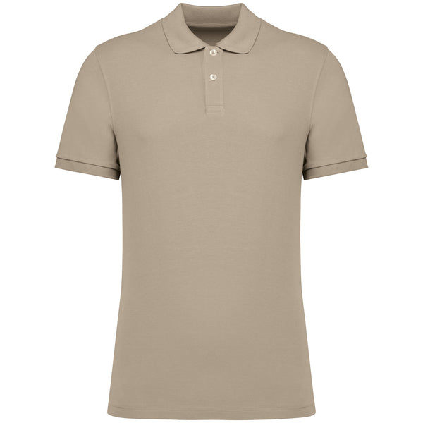 Polo Homem Albuquerque 100% algodão biológico 220 g/m²-Wet Sand-S-RAG-Tailors-Fardas-e-Uniformes-Vestuario-Pro