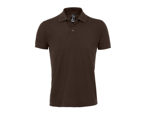 Polo Homem Prima-Chocolate-S-RAG-Tailors-Fardas-e-Uniformes-Vestuario-Pro