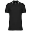 Polo Homem c\Friso as Riscas-Preto/Branco-S-RAG-Tailors-Fardas-e-Uniformes-Vestuario-Pro
