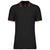 Polo Homem c\Friso as Riscas-Preto/Vermelho-S-RAG-Tailors-Fardas-e-Uniformes-Vestuario-Pro