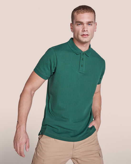 Polo Imperium de Manga Curta em Algodão para Homem-RAG-Tailors-Fardas-e-Uniformes-Vestuario-Pro