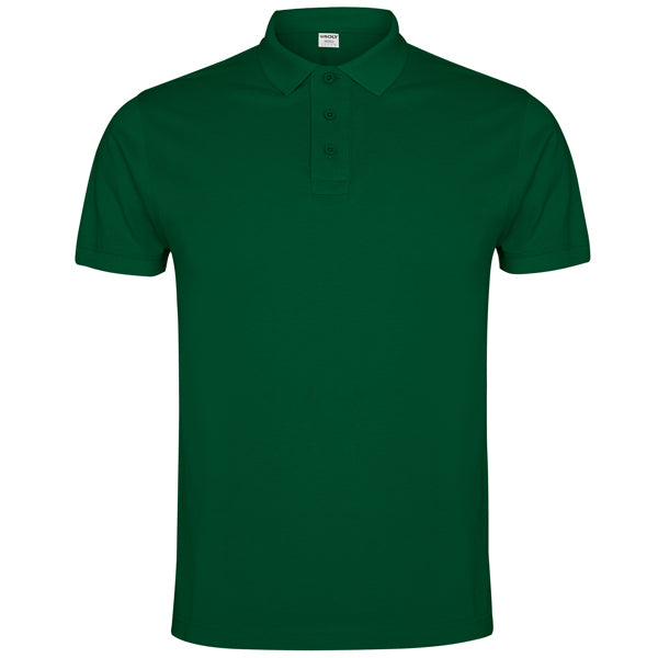 Polo Imperium de Manga Curta em Algodão para Homem-Verde Garrafa - 56-S-RAG-Tailors-Fardas-e-Uniformes-Vestuario-Pro