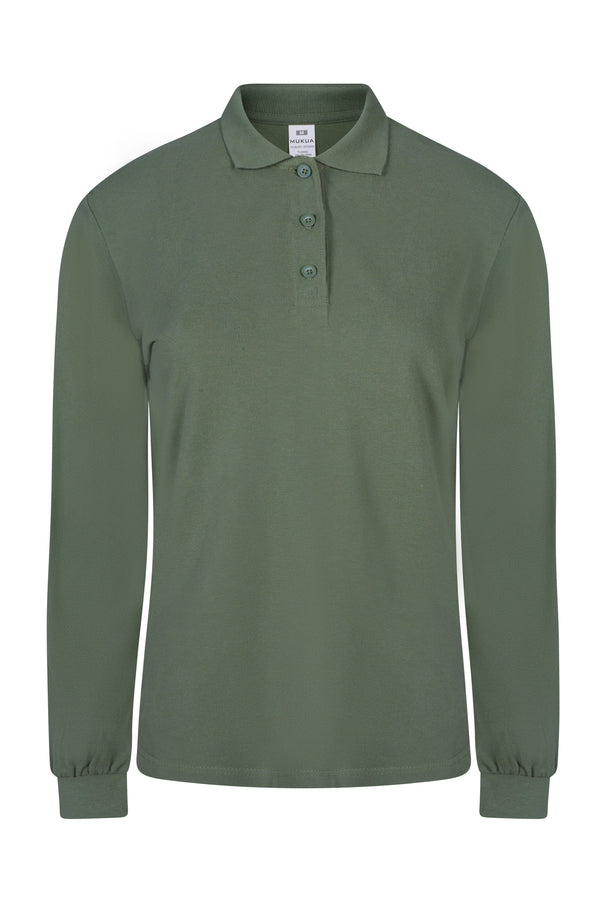 Polo M\Comprida Senhora Almeria (2 de 2)-Tea Green-S-RAG-Tailors-Fardas-e-Uniformes-Vestuario-Pro