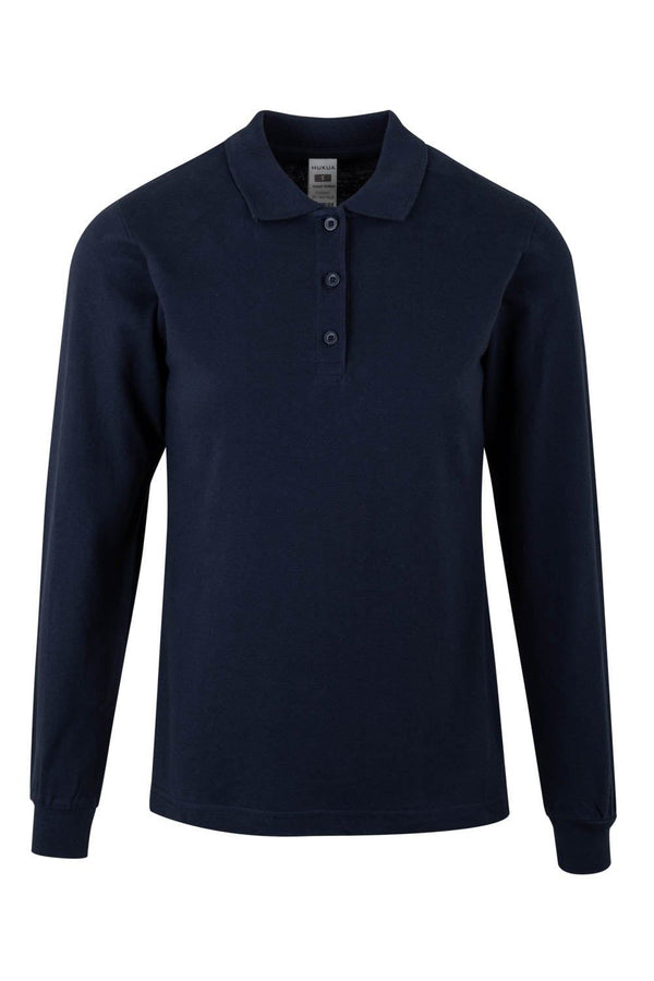 Polo M\Comprida Senhora Almeria-Marinho-XS-RAG-Tailors-Fardas-e-Uniformes-Vestuario-Pro