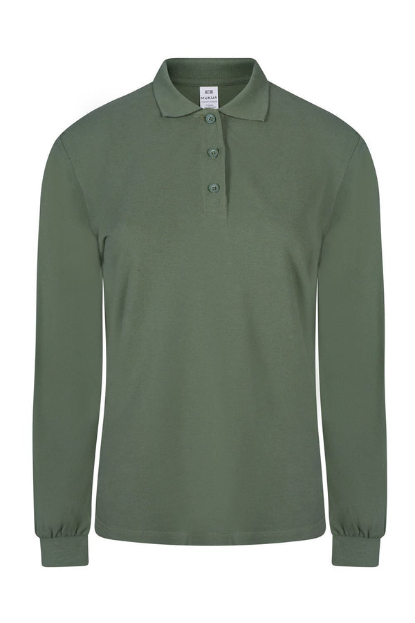 Polo M\Comprida Senhora Almeria-RAG-Tailors-Fardas-e-Uniformes-Vestuario-Pro