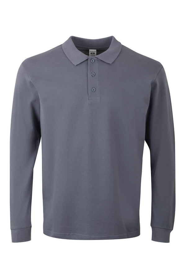 Polo M\Comprida Unisexo Almeria (2 de 2)-Blue Fog-S-RAG-Tailors-Fardas-e-Uniformes-Vestuario-Pro