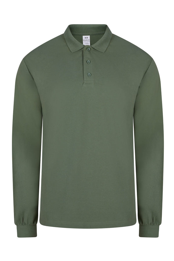 Polo M\Comprida Unisexo Almeria (2 de 2)-Tea Green-S-RAG-Tailors-Fardas-e-Uniformes-Vestuario-Pro