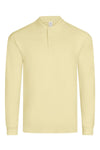 Polo M\Comprida Unisexo Almeria-Butter Yellow - 312-S-RAG-Tailors-Fardas-e-Uniformes-Vestuario-Pro