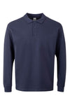 Polo M\Comprida Unisexo Almeria-Demin Blue-S-RAG-Tailors-Fardas-e-Uniformes-Vestuario-Pro
