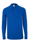 Polo M\Comprida Unisexo Traviola-Azul Royal-S-RAG-Tailors-Fardas-e-Uniformes-Vestuario-Pro