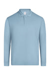 Polo M\Comprida Unisexo Traviola-Sky Blue-S-RAG-Tailors-Fardas-e-Uniformes-Vestuario-Pro